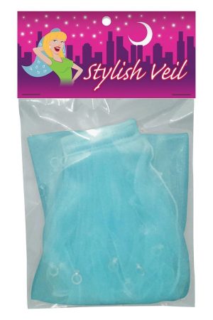 Stylish Blue Veil