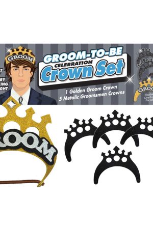 Groom to Be Crown 5pc Set