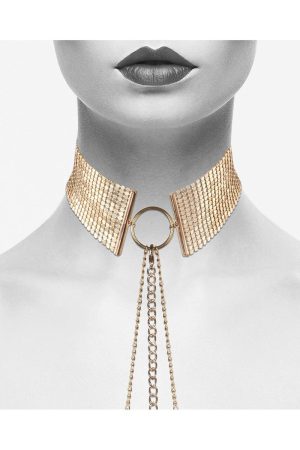 Bijoux Indiscrets Desir Metallique Collar - Gold
