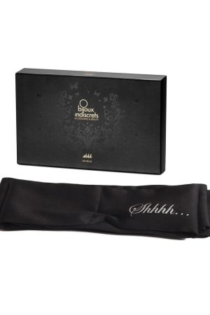 Bijoux Indiscrets Shhh Satin Blindfold