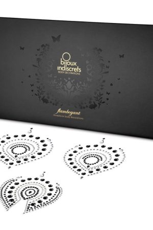 Bijoux Indiscrets Flamboyant - Black/Silver