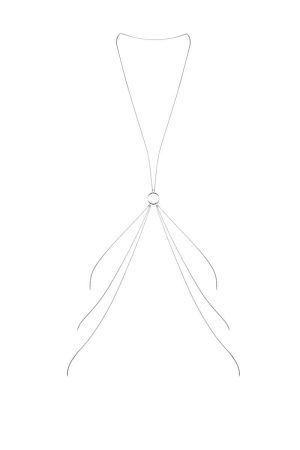 Bijoux Indiscrets Magnifique Collection 8 Body Chain - Silver