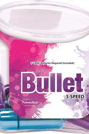 Power Bullet 3-Speed 6-Color 24pc Display