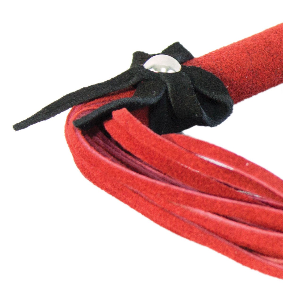 Love Knot Mini Flogger w/ Bow - Red - Image 2