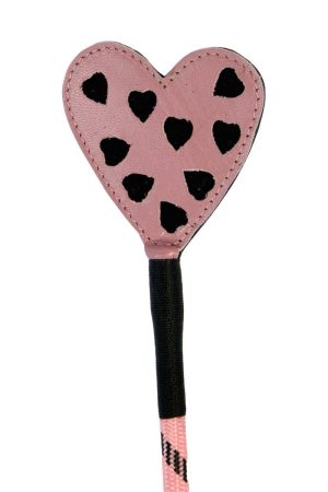 Heart Crop - Pink & Black