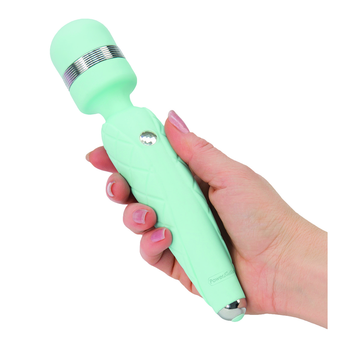 Pillow Talk Cheeky Wand -Teal - Image 2