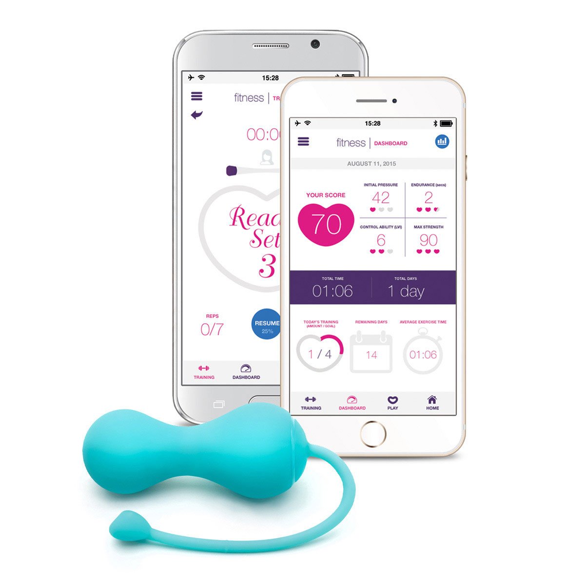 Lovelife krush Kegel Exerciser - Turquoise - Image 3