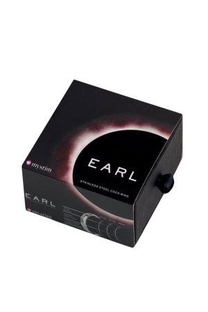 Mystim the Earl - round C-Ring, brushed - 51mm
