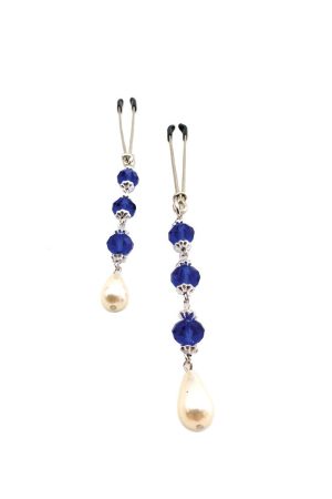 Bijoux de Nip Pearl Dark Blue Beads