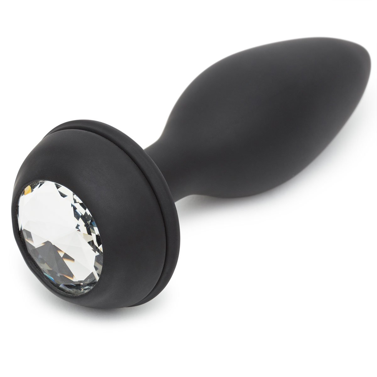 Happy Rabbit Butt Plug Black/Purple Tail Large Rechargeable - Image 3