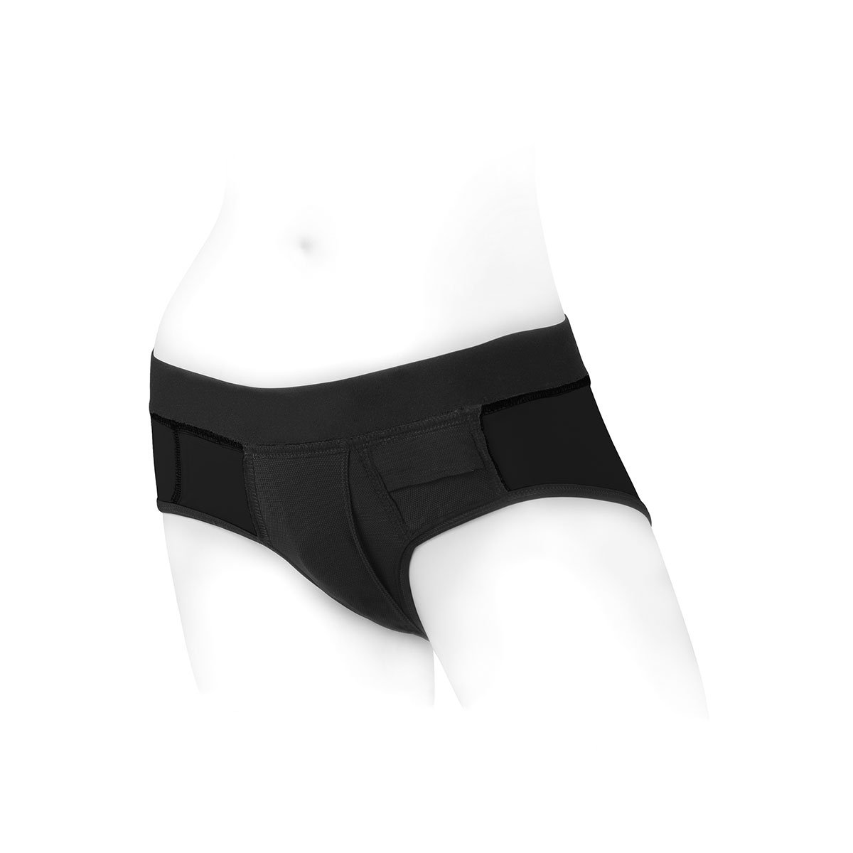 SpareParts Tomboi Harness Black/Black Nylon - 3X - Image 3