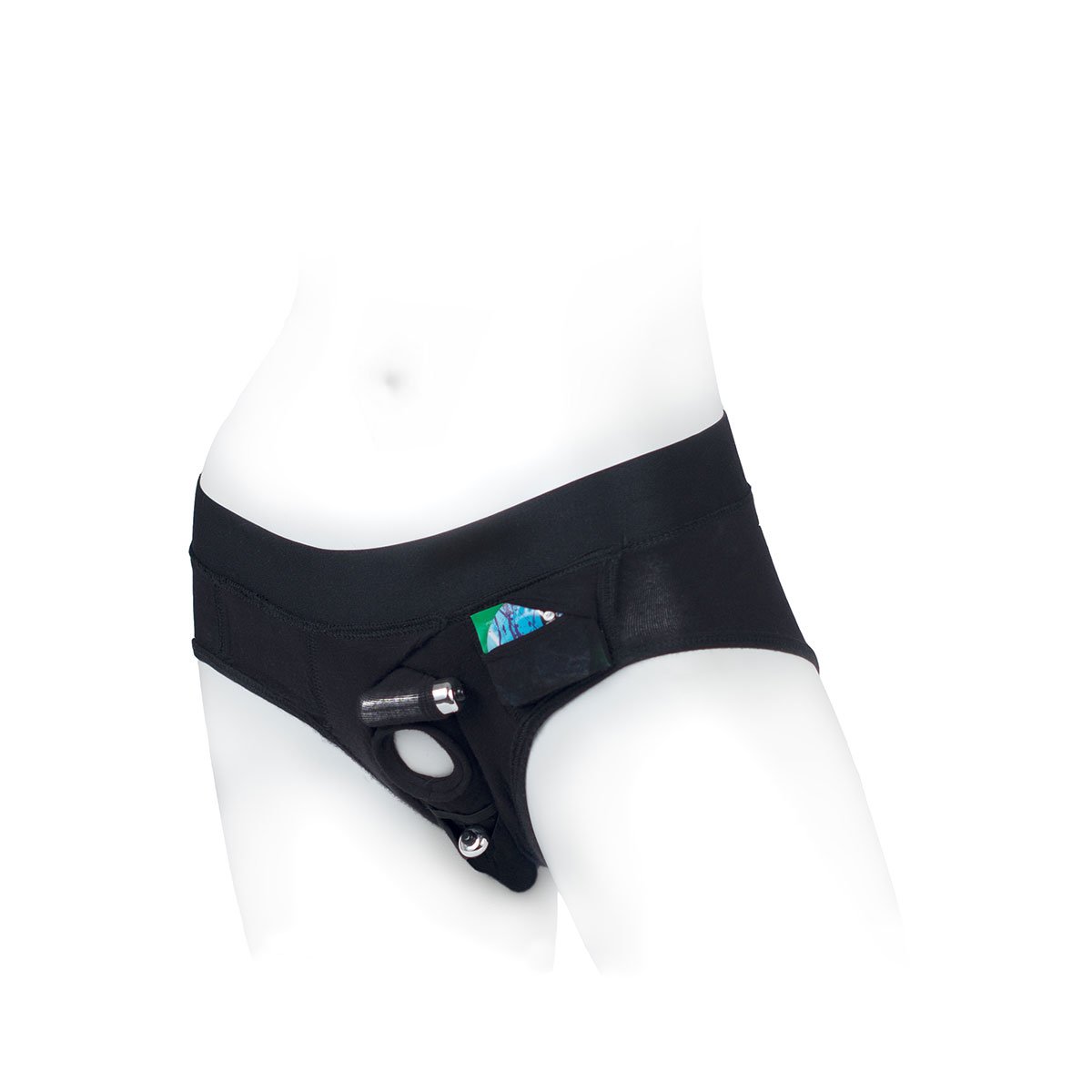 SpareParts Tomboi Harness Black/Black Rayon - Small - Image 2