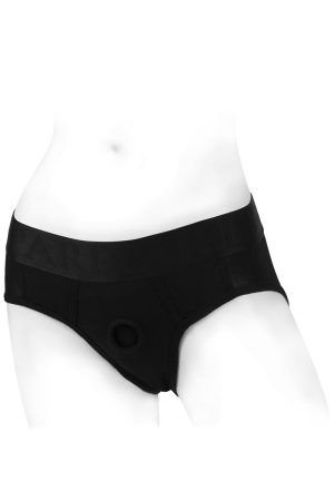 SpareParts Tomboi Harness Black/Black Rayon - XL