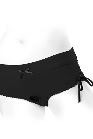 SpareParts Sasha Harness Black/Black Nylon - Large