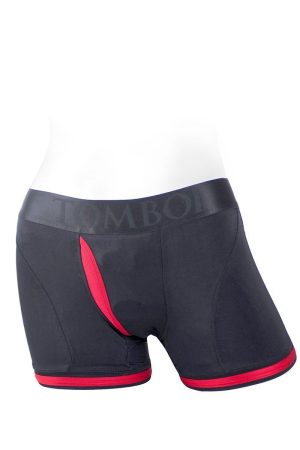 SpareParts Tomboii Black/Red Nylon - Large