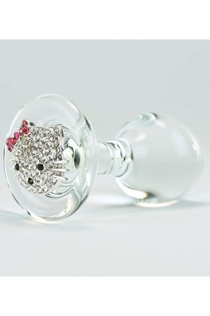 Crystal Delights Kitty Plug - Clear