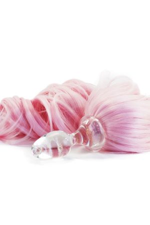 Crystal Delights My Lil Pony Tail - Solid - Pink