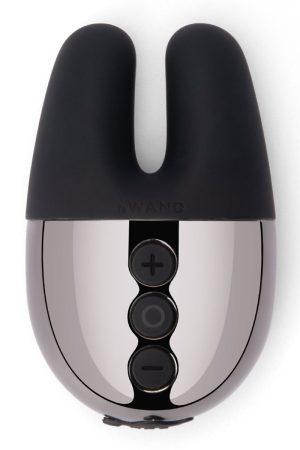 Le Wand Chrome Double Vibe - Black
