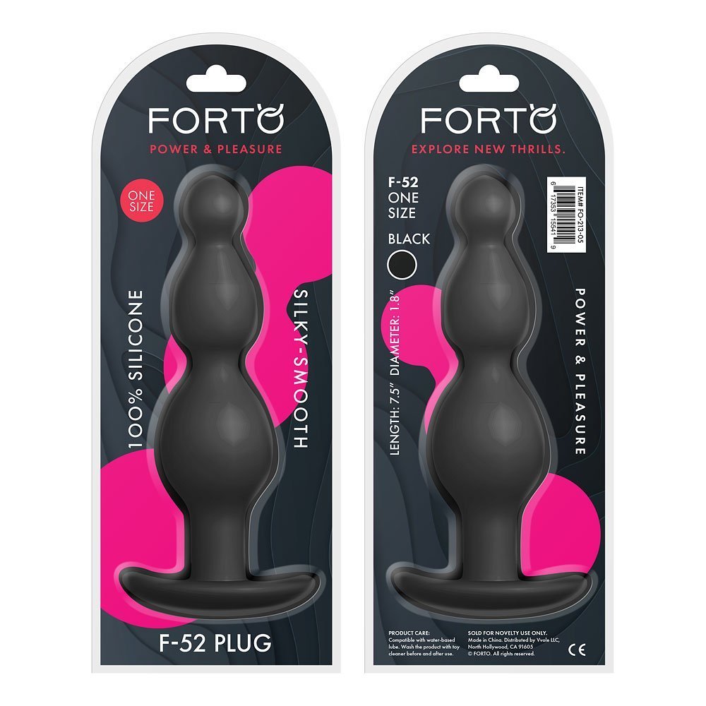 FORTO F-52 Cone Beads Black - Image 2
