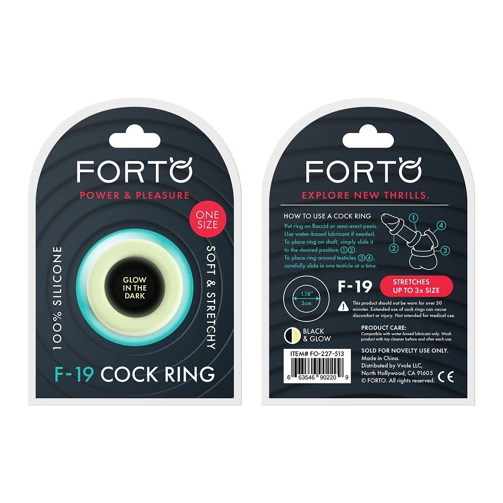FORTO F-19 C-Ring Black/Glow - Image 2