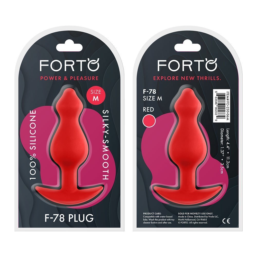 FORTO F-78 Pointee Plug Red Medium - Image 2