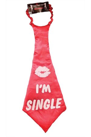 Kiss Me I'm Single Tie