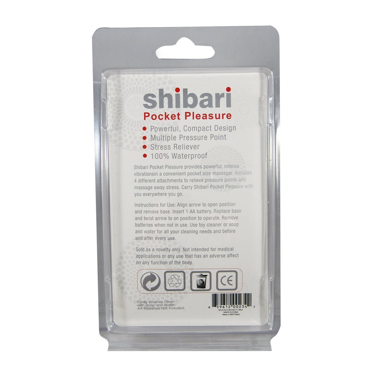 Voodoo Pocket Pleasure w/ 4 Attachments - Purple - Image 3