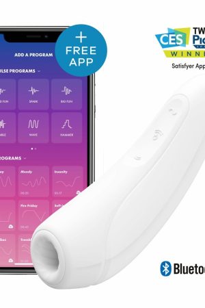 SATISFYER CURVY 1+ WHITE W/ APP (NET)