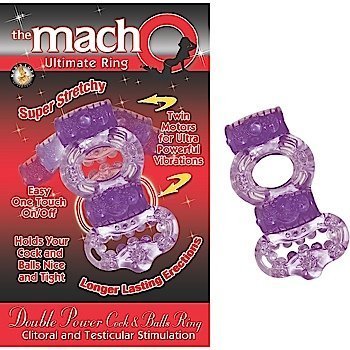 DOUBLE POWER COCK & BALLS RING