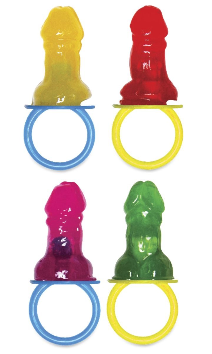 Bachelorette Candy Pecker Pacifier (48 Per Display) - Image 2