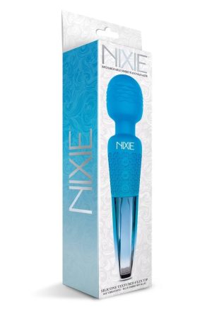 Nixie Wand Massager Blue Ombre Metallic