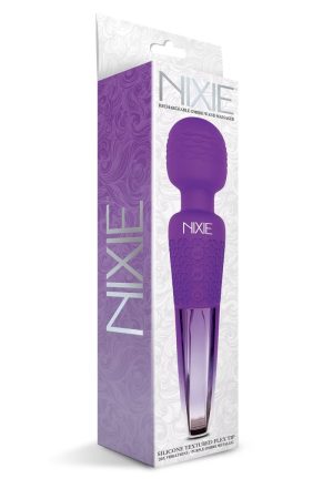 Nixie Wand Massager Purple Ombre Metallic