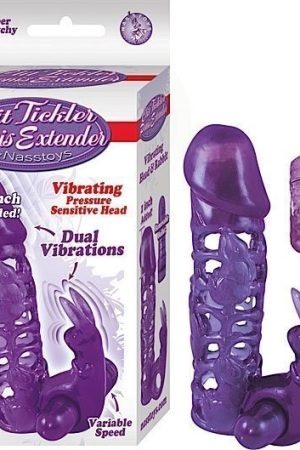 CLIT TICKLER PENIS EXTENDER PURPLE