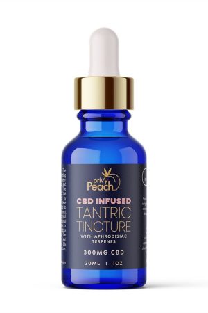 Privy Peach Aphrodisiac CBD Tantric Tincture 30ml