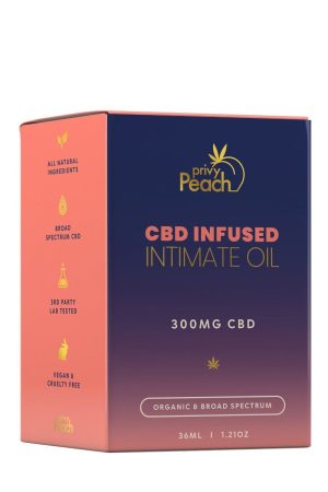Privy Peach CBD Intimate Oil 12pk