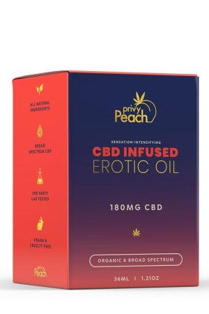 Privy Peach CBD Erotic Oil 12pk