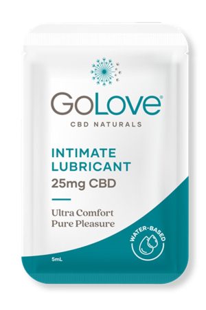 GoLove CBD Lube Pillows (50pk) 5ml (25mg CBD)