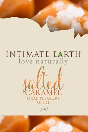 Intimate Earth Flavored Glide - Salted Caramel Foils 48ct