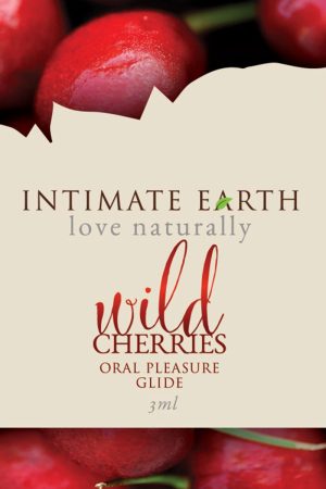 Intimate Earth Flavored Glide - Wild Cherries Foils 48ct