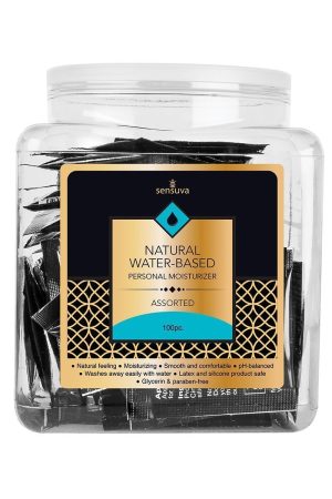 Sensuva Natural Water Based Personal Moisturizer 100pc