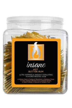 Sensuva Insane Hot Butter Rum 100pc Tub