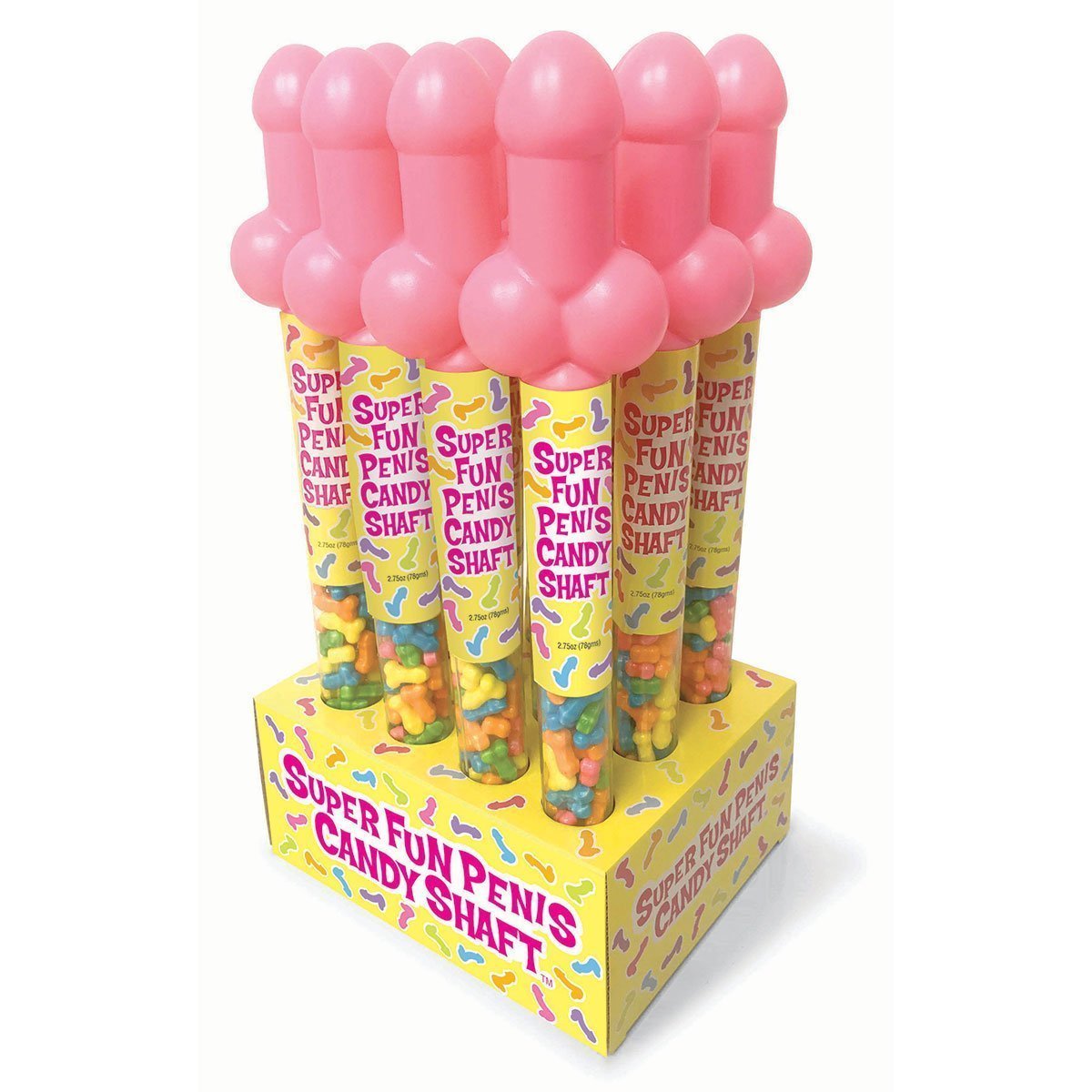 Super Fun Penis Candy Shaft 12pc Display