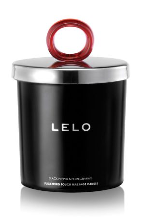 LELO Flickering Touch Massage Candle - Black Pepper & Pomegranate