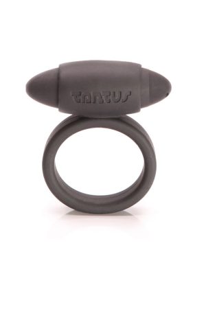 Tantus Vibrating Super Soft C-Ring - Black