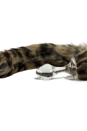 Crystal Delights Minx Tail Plug - Leopard