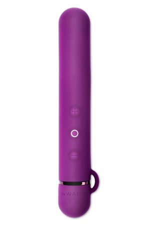 Le Wand Chrome Baton - Dark Cherry