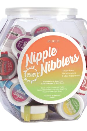 Jelique Nipple Nibbler SOUR Tingle Balm 36pc Mixed Bowl