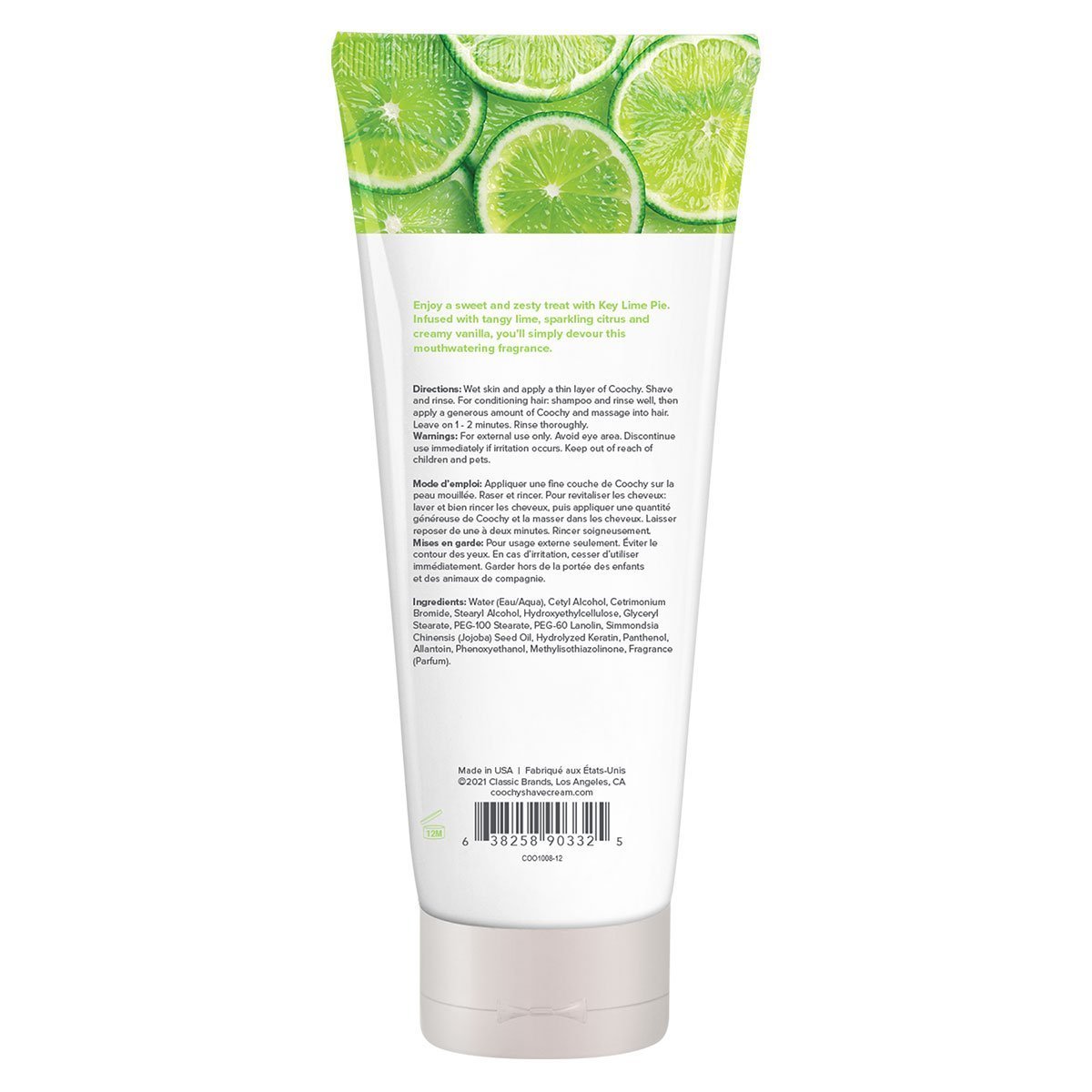 Coochy Shave Cream 12.5oz - Key Lime Pie - Image 2