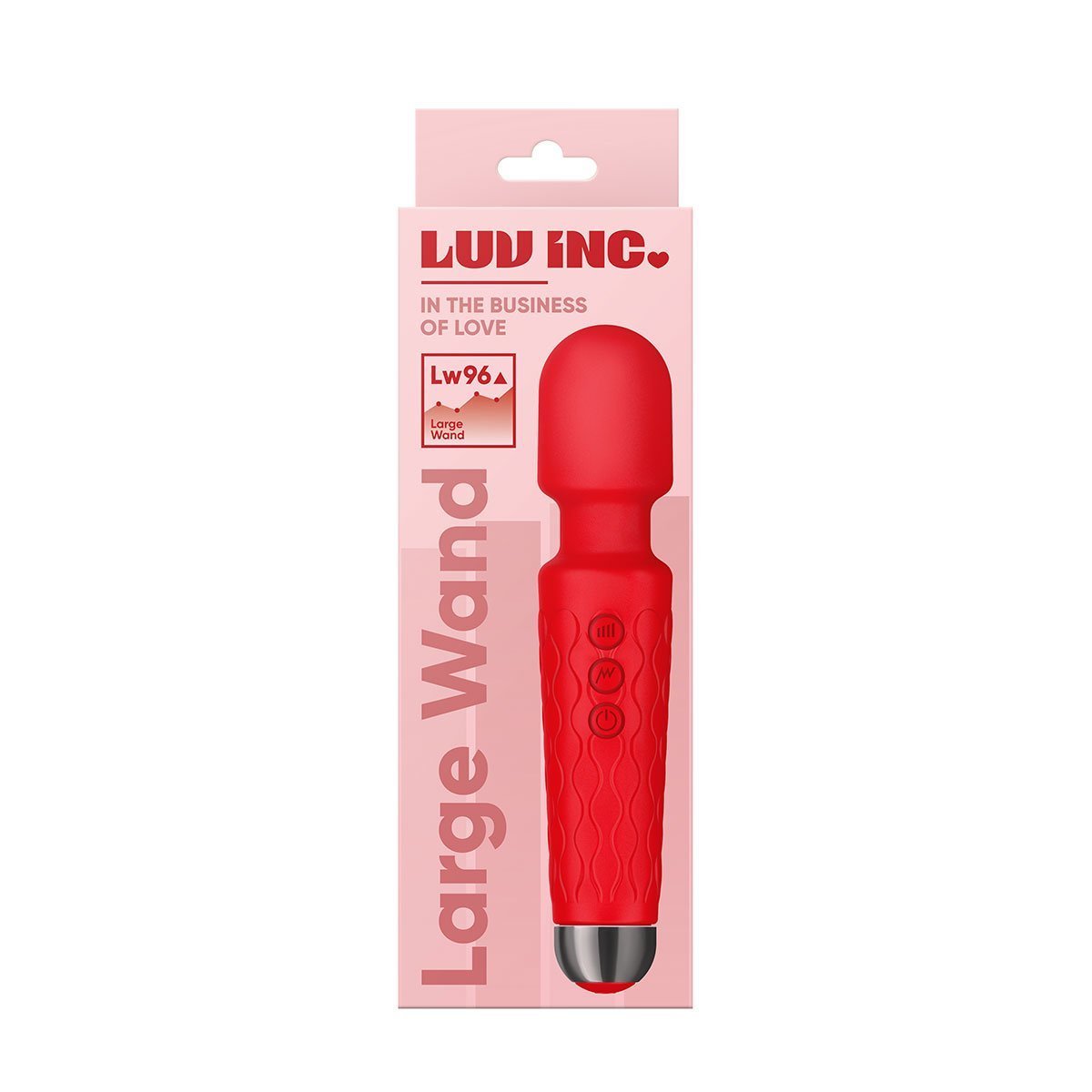 Luv Inc Large Wand - Red - Image 2