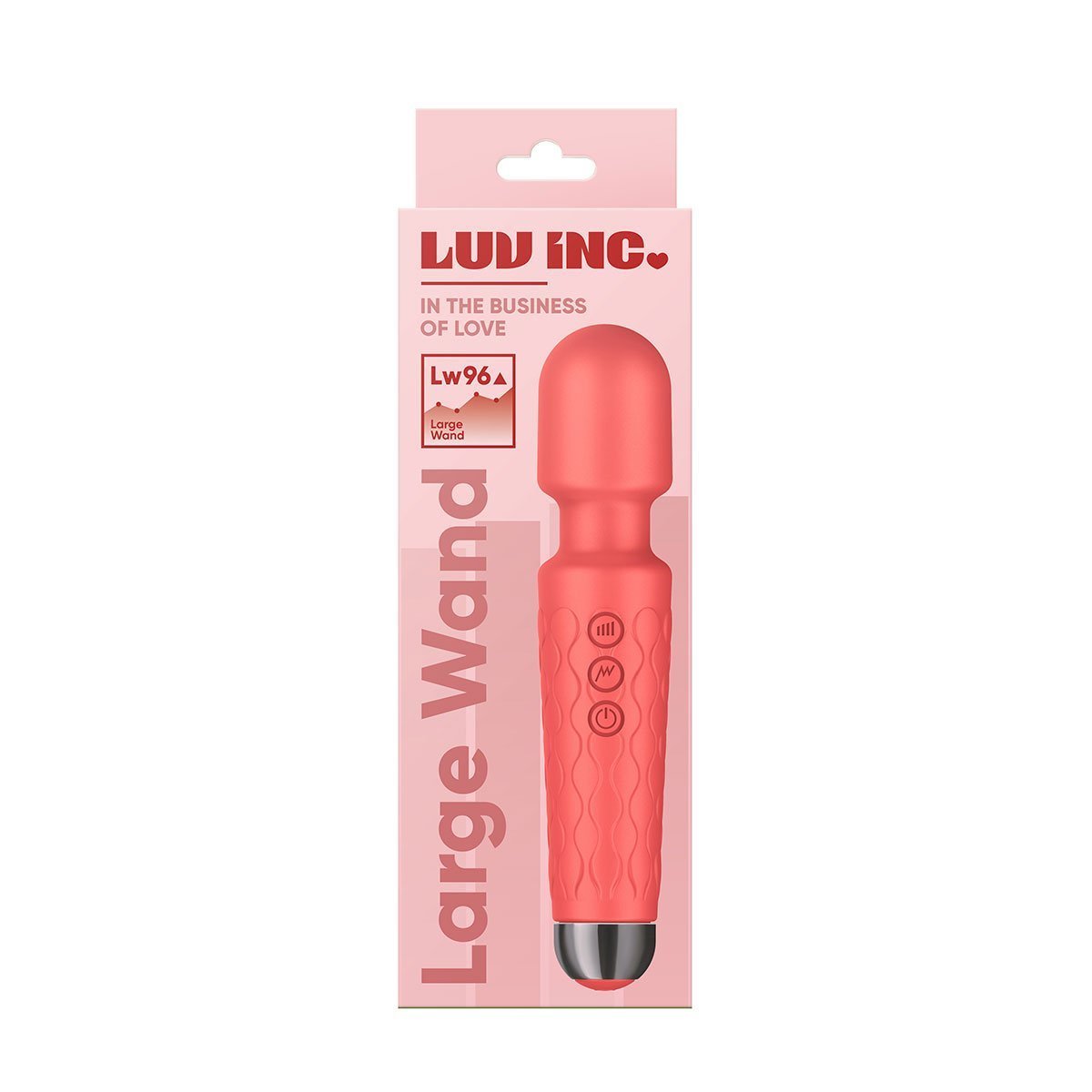 Luv Inc Large Wand - Coral - Image 2
